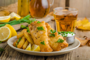 CHEERS TO REYKJAVIK! fish and chips