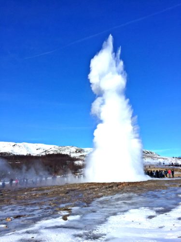 Layover in Iceland.