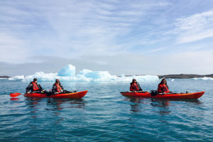 Jökulsárlón Glacier Lagoon Kayaking.