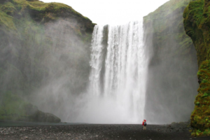 Waterfalls.