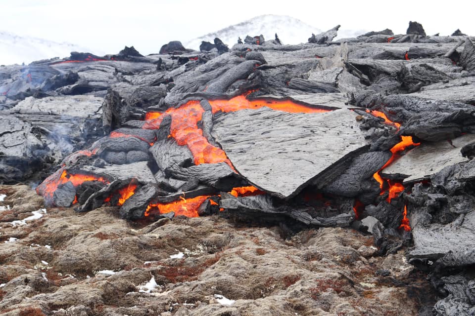 Volcano in Geldingadalir