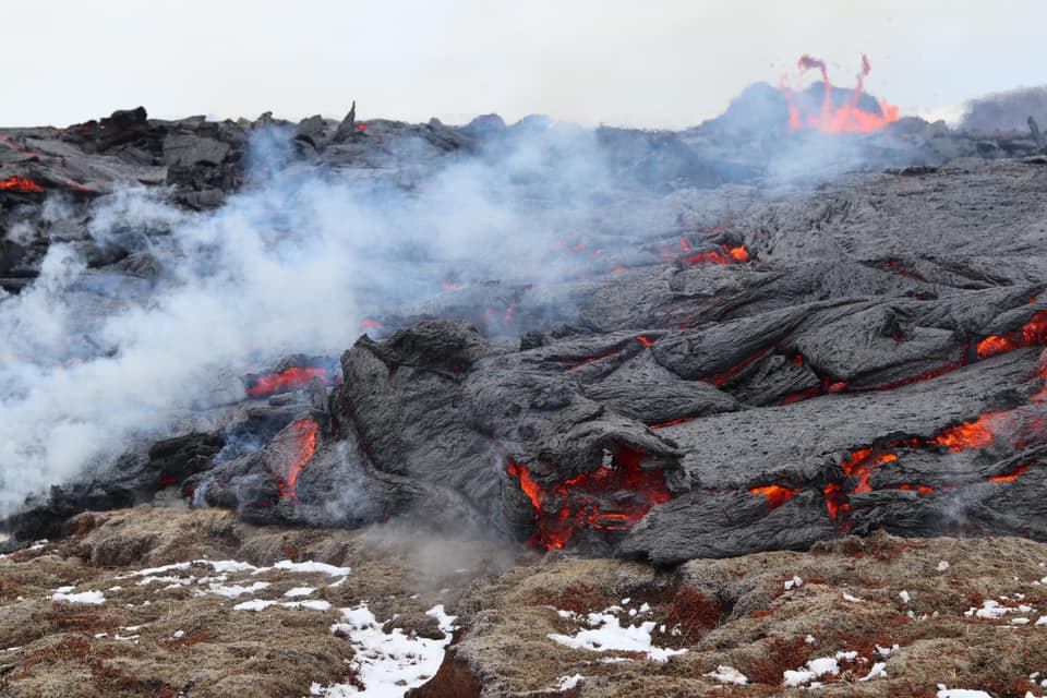 Volcano in Geldingadalir